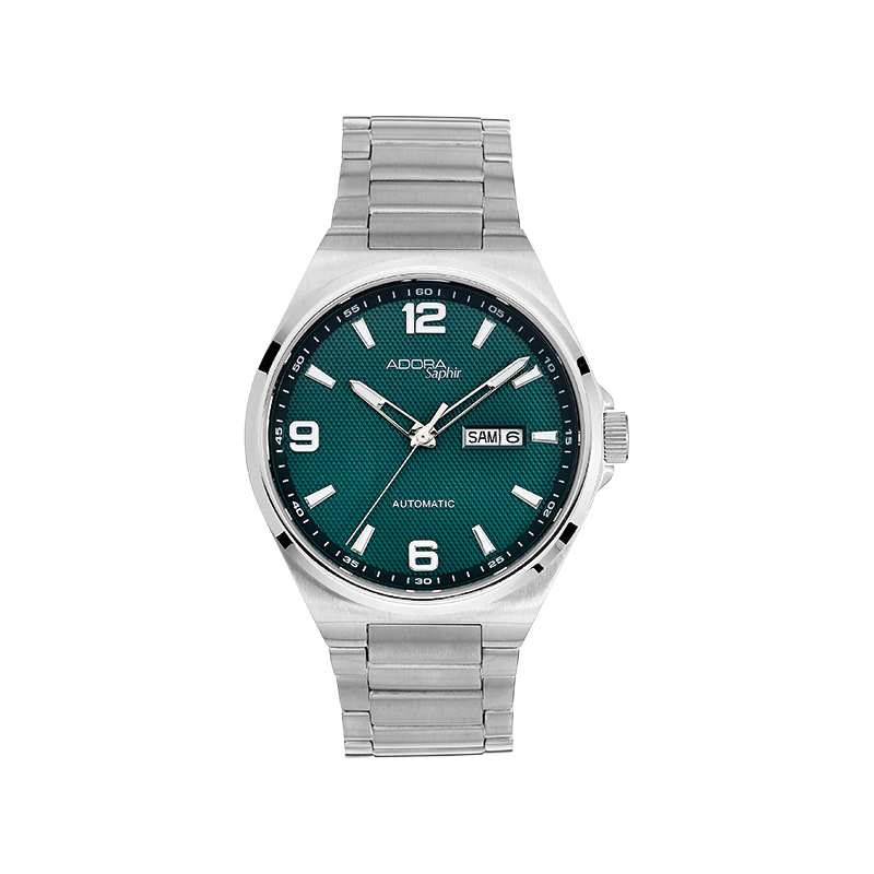 Titangehäuse Titanband 10 bar wasserdicht Saphirglas Automatik-Werk
