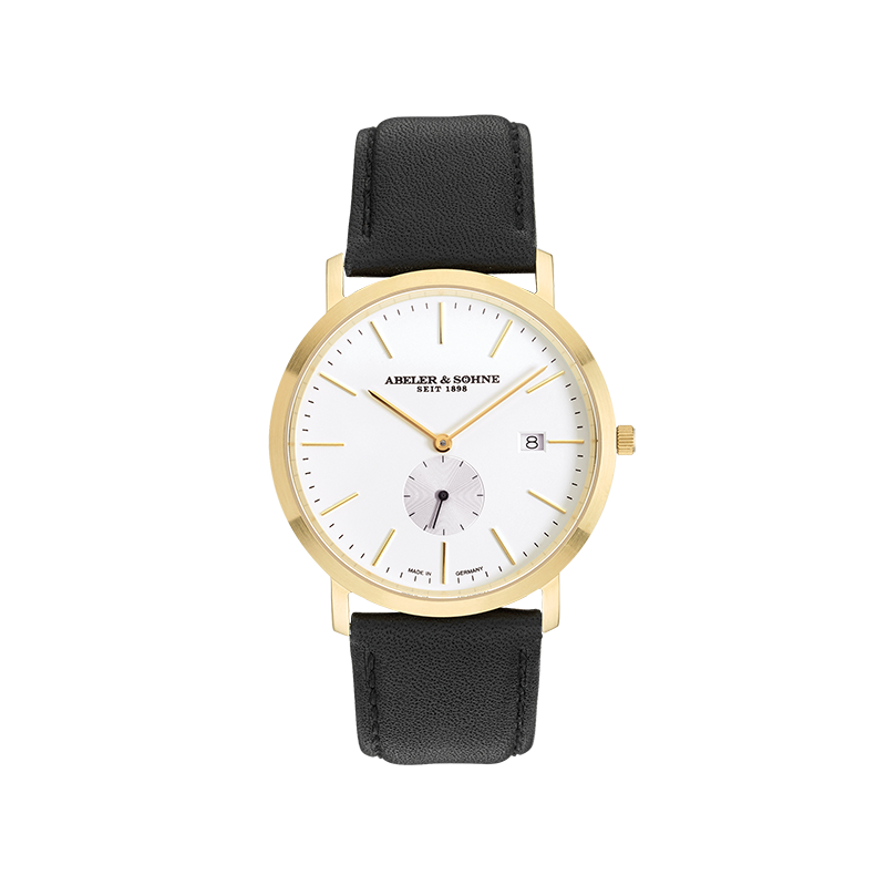 Klassische Herrenuhr mit kleiner Sekunde