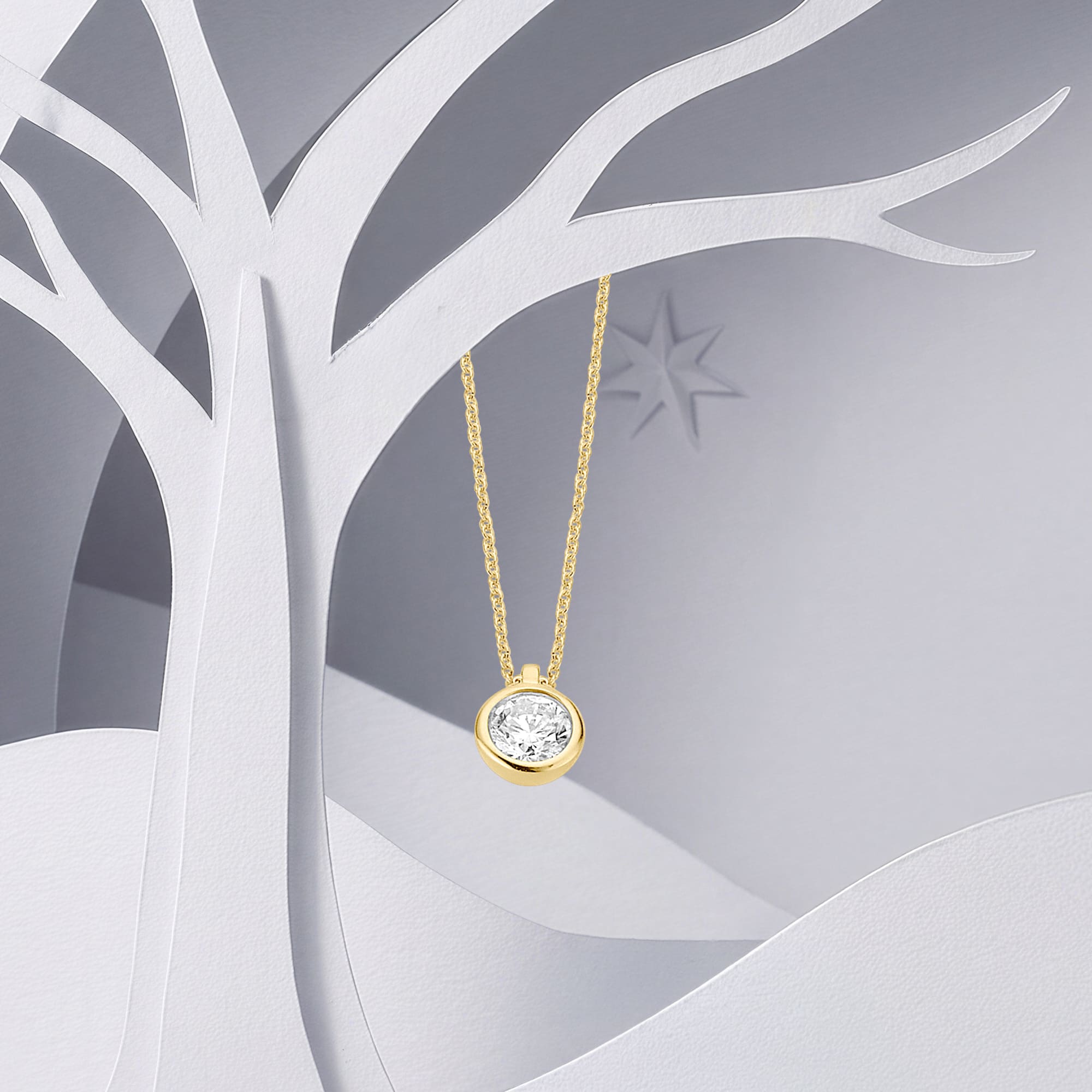 Collier mit Behang
