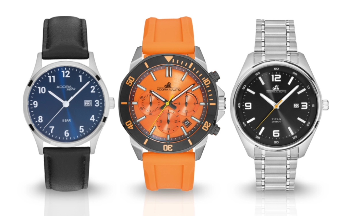 Herrenuhren und Chronographen für den Fachhandel
