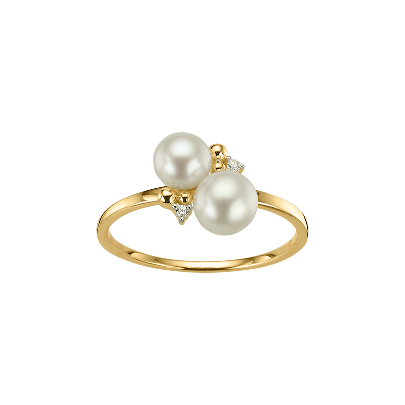 333er Gold Ring mit Süßwasserperle
